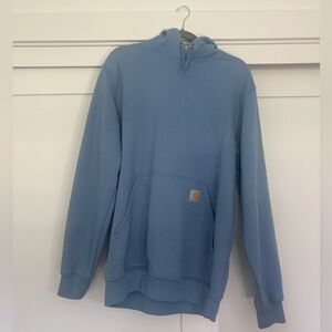 Carhartt Men's Light Blue Pullover Hoodie